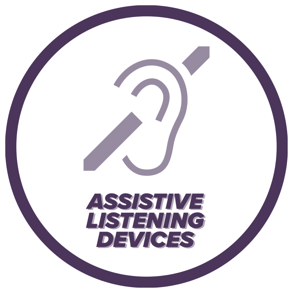 Assistive Listening Devices icon, click for more