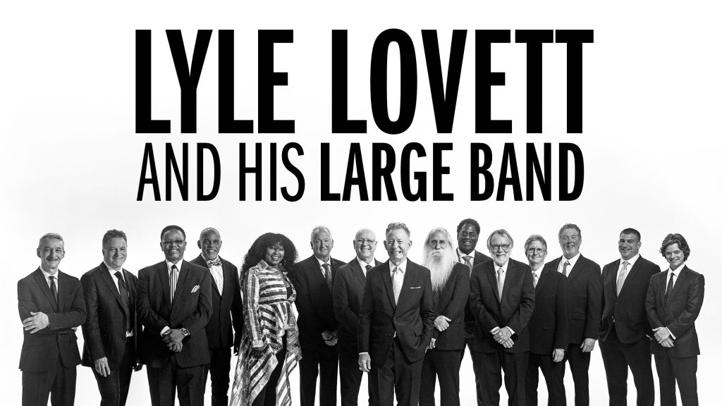 Lyle Lovett and his large band