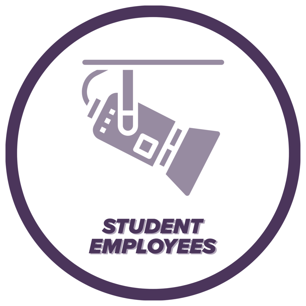 Student Employees icon, click to learn more